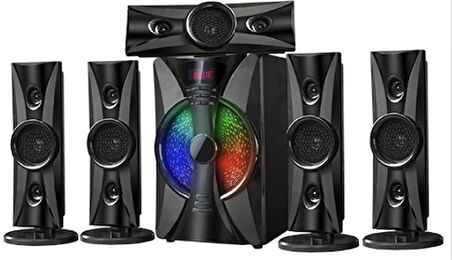 Platoon PL-4240 5D Super 5+1  RGB SD USB FM BLUETOOTH Subwoofer Multimedia Sinema Ses Sistemi