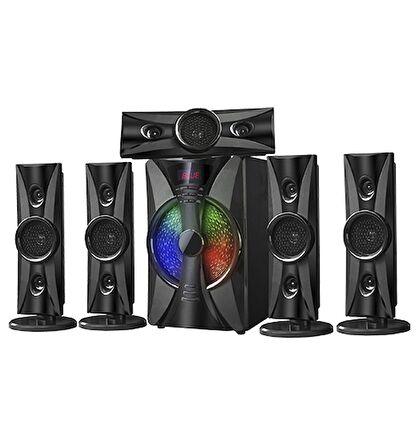 Platoon PL-4240 5D Super 5+1  RGB SD USB FM BLUETOOTH Subwoofer Multimedia Sinema Ses Sistemi