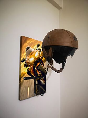 Motosiklet Kask Askısı, Motor Kask Askısı, Bajaj, Gogo, Andes, Ls2, Axxis, Nexx vb GG91