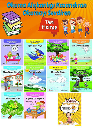 2.Sınıf Okuma Alışkanlığı Kazandıran Okumayı Sevdiren Tam (11 Kitap) 5