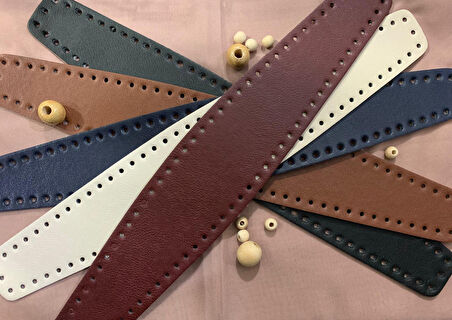 Çanta Tabanı Deri Uzun ( 50x9 )