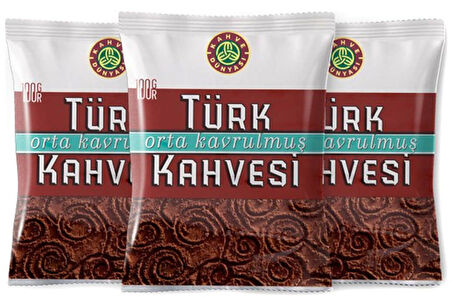 Kahve Dünyası Orta Kavrulmuş Türk Kahvesi 100 gr x 3 Adet