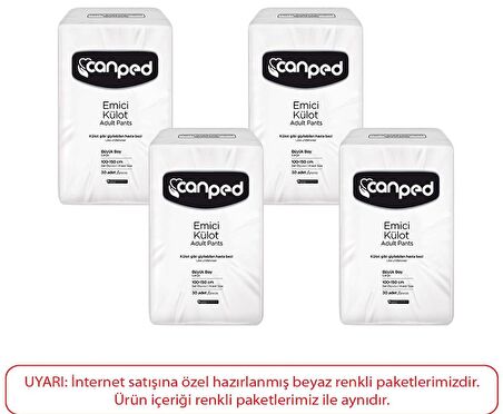 Canped Emici Külot Büyük Boy Large 120 Adet