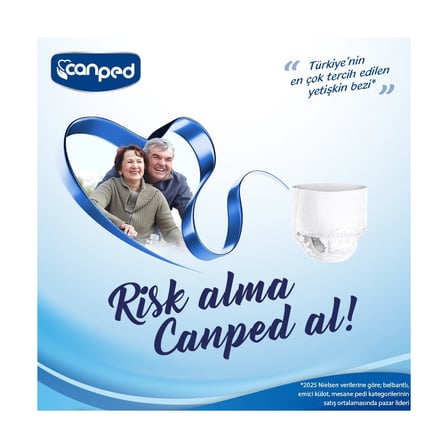 Canped Emici Külot Extra Büyük Boy Large 48 Li