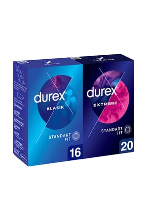Klasik Kondom 16 lı ve Extreme Prezervatif 20 li