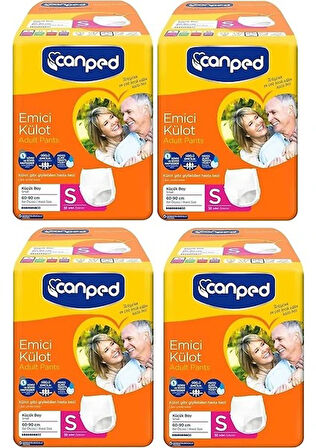 Canped Emici Külot Küçük Boy Smal S 30 lu x 4 Adet