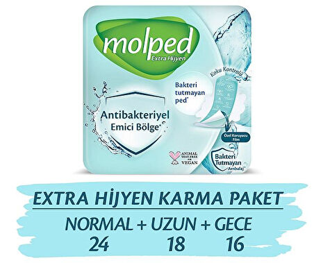 Molped Extra Hijyen Süper Ekonomik Karma Paket
