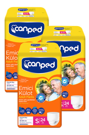 Canped Emici Külot Küçük Boy Small 72 li