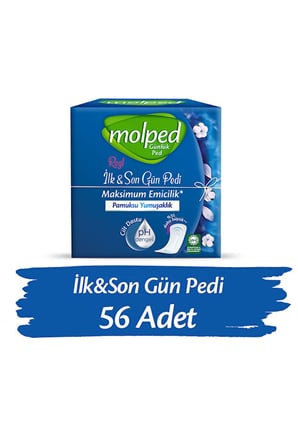 Molped İlk ve Son Gün Günlük Ped 28 li x 2 Adet