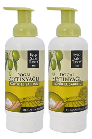 Eyüp Sabri Tuncer Köpük Sabun 500 ml Zeytinyağlı x 2 Adet