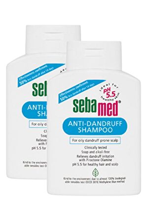 Sebamed Tüm Saçlar İçin Kepek Önleyici Şampuan 2x400 ml