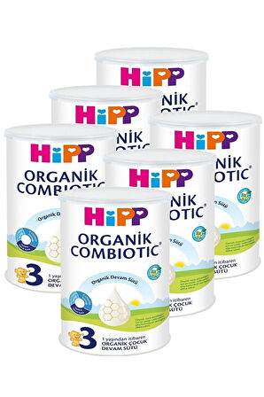 3 Organic Combiotic Devam Sütü 350 gr X 6 Adet