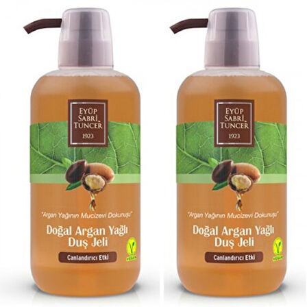 Eyüp Sabri Tuncer Duş Jeli Argan Yağlı 600 ml x 2 Adet