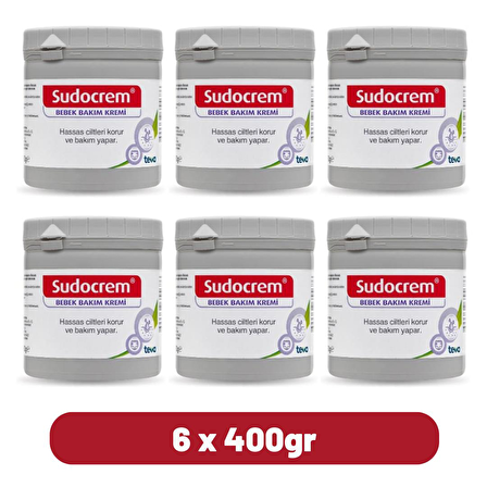 Sudocrem Bebek Bakım Kremi 400 gr x 6 Adet