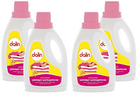 Dalin Sıvı Çamaşır Yumuşatıcısı Düş Bahçesi 1500 ml x 4 Adet