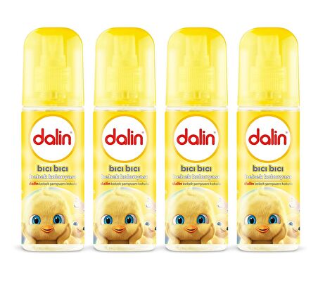 Dalin Bebek Kolonyası Bıcı Bıcı Kokusu 150 ml x 4 Adet