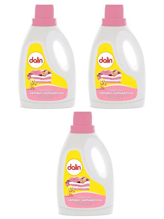 Dalin Sıvı Çamaşır Yumuşatıcısı Bahar Ninnisi 1500 ml x 3 Adet