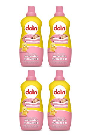 Dalin Konsantre Yumuşatıcı Bahar Ninnisi 1200 ml x 4 Adet