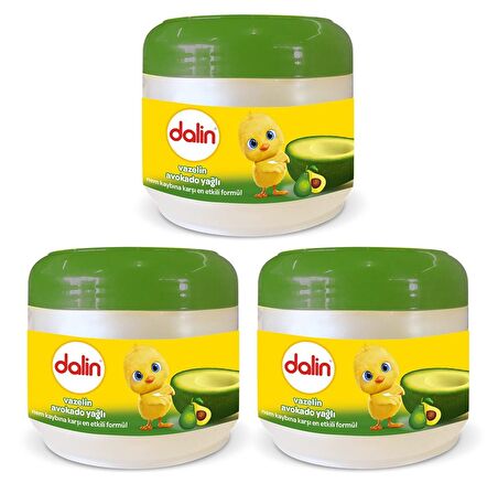 Dalin Avokado Bebek Kremi 3x100 ml