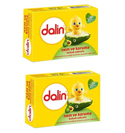 Dalin Nem &amp; Koruma Bebek Sabunu 100 gr x 2 Adet