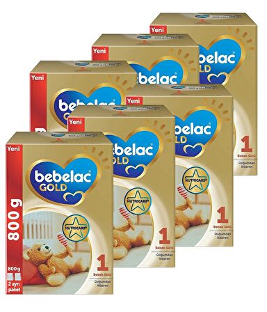 Bebelac Gold 1 Bebek Sütü 800 gr x 6 Adet