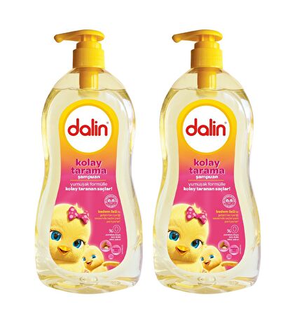 Dalin Badem Yağlı Kolay Tarama Şampuanı 700 ml x 2 Adet