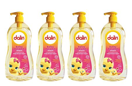 Dalin Badem Yağlı Kolay Tarama Şampuanı 700 ml x 4 Adet