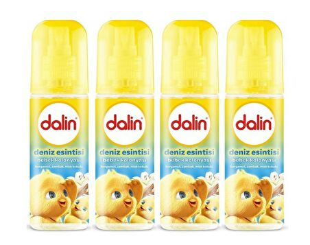 Dalin Bebek Kolonyası Deniz Esinti 150 ml x 4 Adet