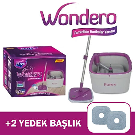 Parex Wondero Temizlik Seti + 2 Yedek Başlık