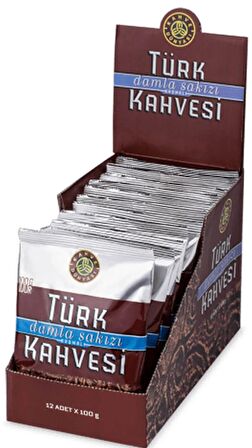 Kahve Dünyası Damla Sakızlı Türk Kahvesi 100 gr x 12 Adet