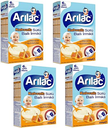 Arılac Ballı İrmikli Kaşık Maması 200 gr x 4 Adet