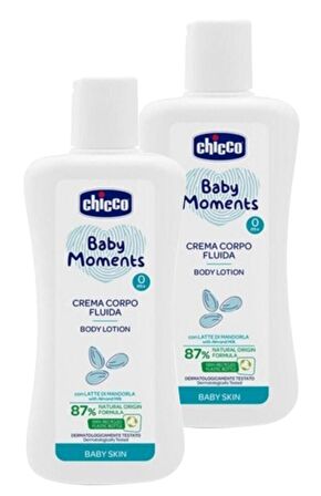 Chicco Baby Moments Vücut Losyonu 200 ml x 2 Adet