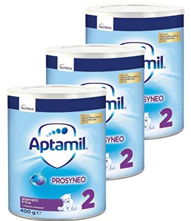 Aptamil 2 Devam Sütü Prosyneo 6-12 Ay 400 gr x 3 Adet