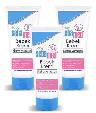 Sebamed Bebe Kremi 200 ml x 3 Adet