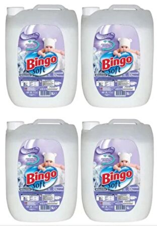 Bingo Soft Yumuşatıcı Sensitive 5 lt x 4 Adet