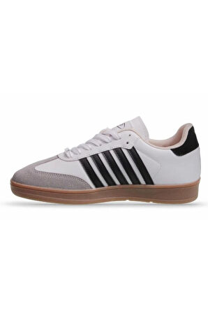 Mp 242-1558 Beyaz Siyah Günlük Yürüyüş Erkek Spor Ayakkabı