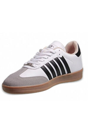 Mp 242-1558 Beyaz Siyah Günlük Yürüyüş Erkek Spor Ayakkabı