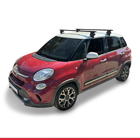 Fiat 500 L 2012-2017 Arası ile Uyumlu ACE-4 Ara Atkı Tavan Barı Siyah 2 Adet