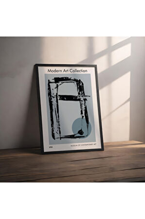 Dekoratif Çerçevesiz Poster Modern Soyut Çerçevesiz Tablo
