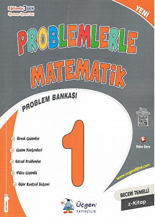 Üçgen 1.Sınıf 2.Dönem Tüm Derslere Yolculuk-Problemlerle Matematik-Gıcır Soru Bankası