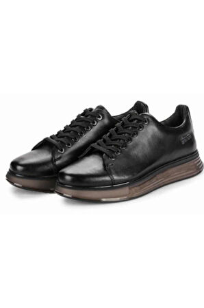 152-15275 Siyah Bağcıklı Günlük Erkek Casual Ayakkabı