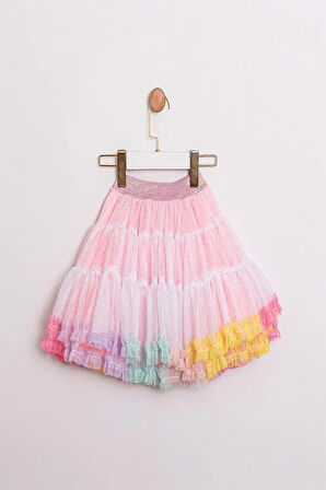 Kız Çocuk Renkli Tütü Etek