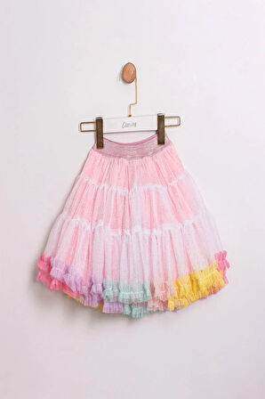 Kız Çocuk Renkli Tütü Etek