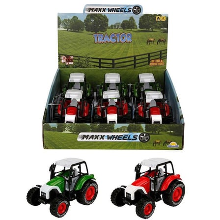 Maxx Wheels Oyuncak Çiftlik Aracı Traktör S00002555 (Karışık Renk, 1 Adet)