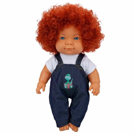 Sunman Oyuncak Curly Kıvırcık Saçlı Bebek 35Cm S01030151 (Karışık Renk 1 Adet)