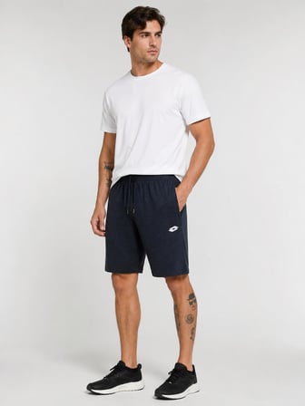LOTTO Lavi JS Pamuklu Erkek Lacivert Spor Şort - R3511