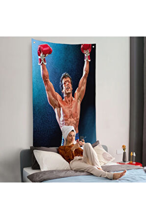 Sylvester Stallone Rocky Duvar Örtüsü-7782