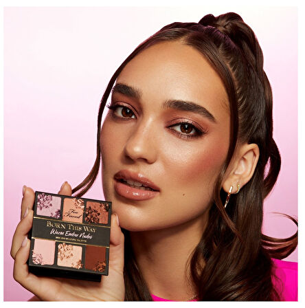 TOO FACED Born This Way Warm Ember Nudes COLD SMOLDER NUDES - Göz farı paleti