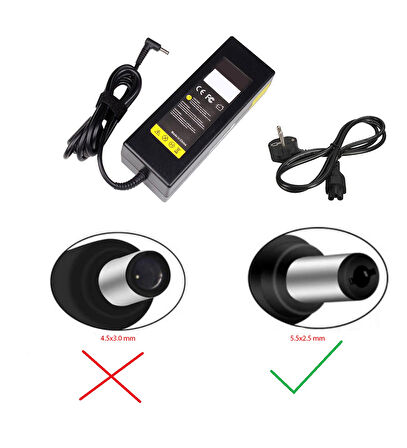 Asus N53SV-SX925V Notebook Adaptör Laptop Şarj 120W