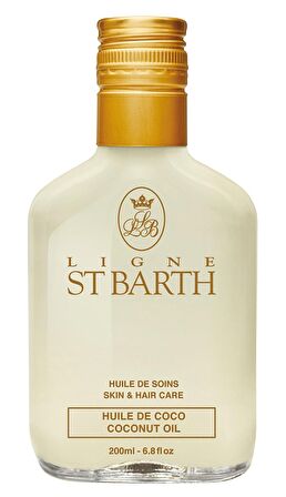 ST BARTH Ligne St. Barth Coconut Oil - Soğuk Sıkım Saf Hindistan Cevizi Vücut Saç ve Bronzlaşma Yağı